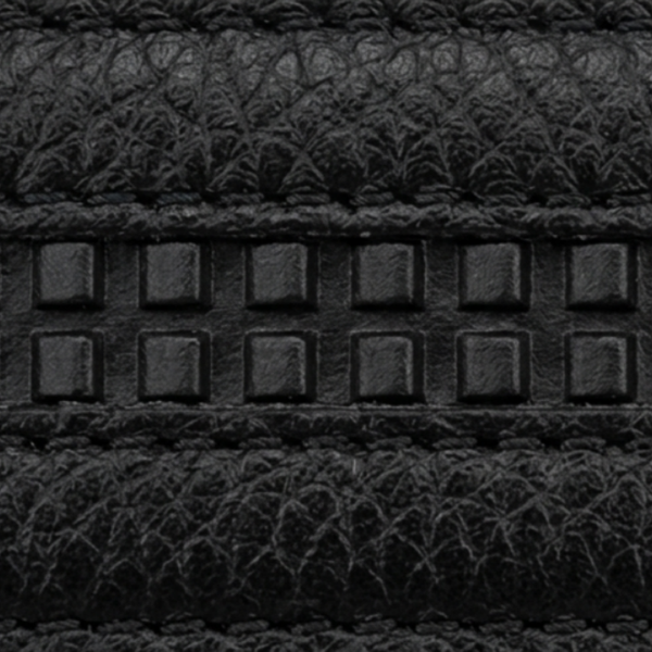 Midnight Ostrich Navy Blue Luxe Belt