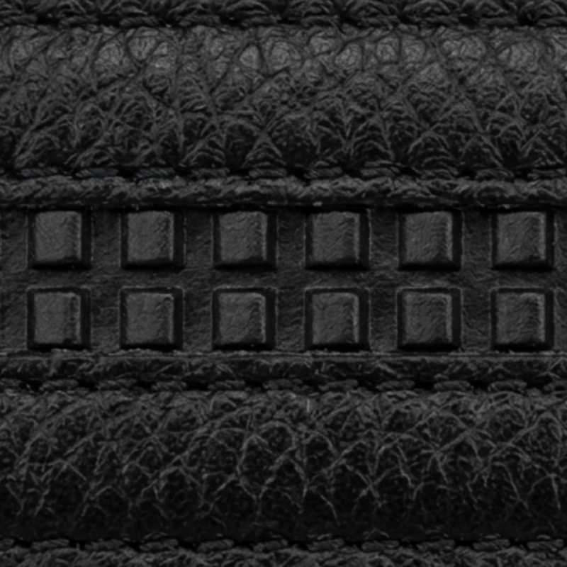 Midnight Ostrich Navy Blue Luxe Belt