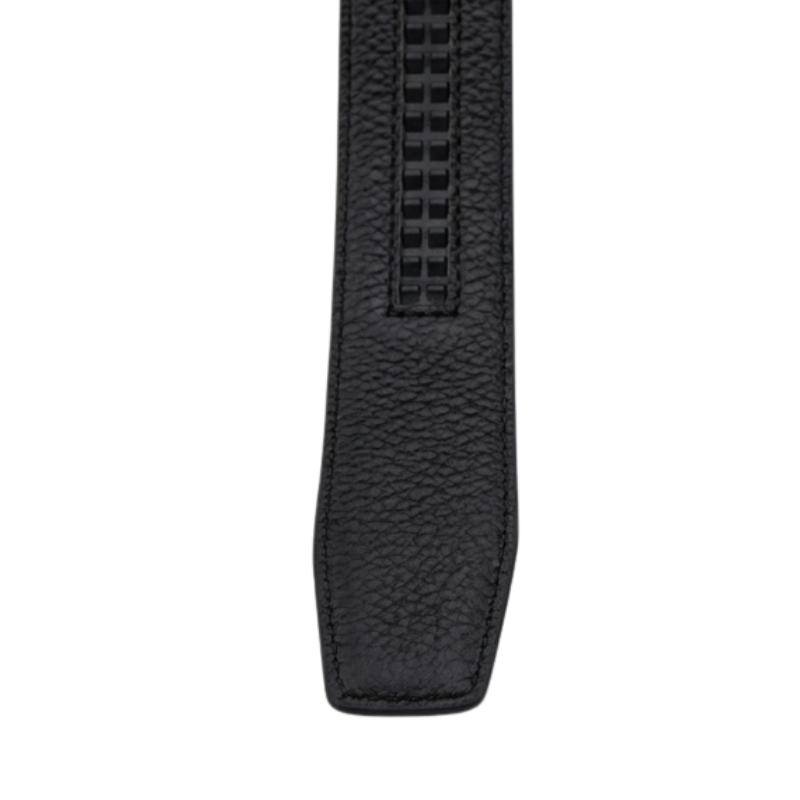 Midnight Ostrich Navy Blue Luxe Belt