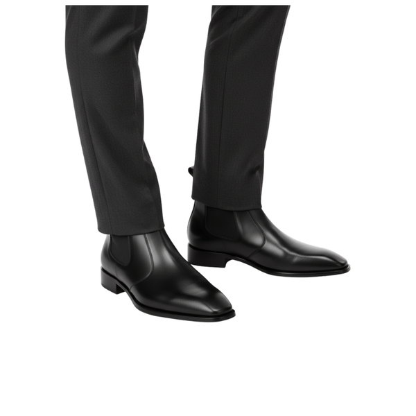 Midnight Classic Leather Chelsea Boots