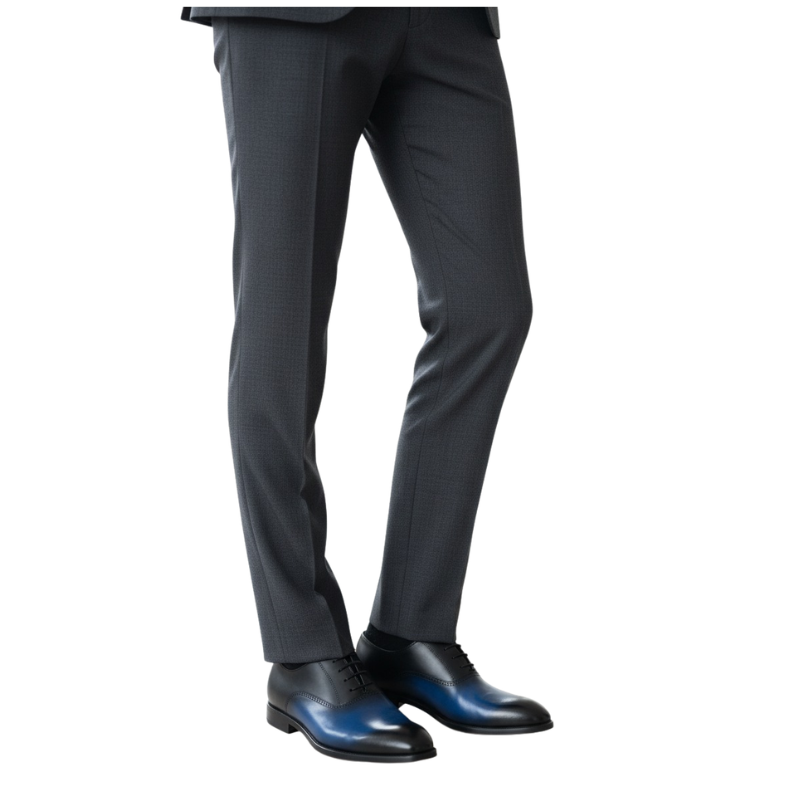 Midnight Sapphire Luxe Patina Oxford