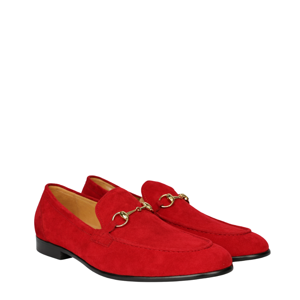Royale Suede Italian Horsebit Loafers