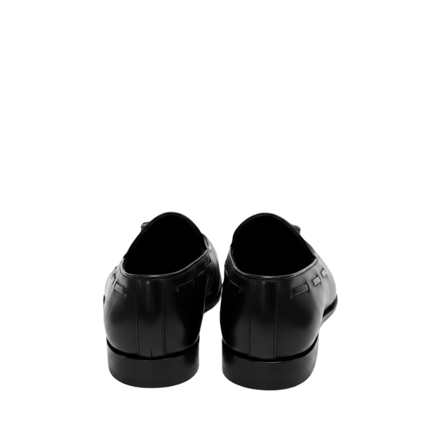 Midnight Tassel Loafer With Italian Elegance