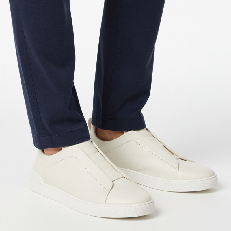 Minimalist Urban Style Tripple Stitch Sneakers
