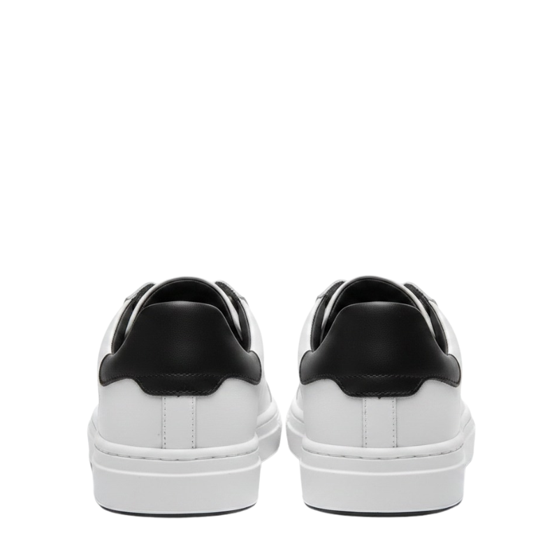 Modern Purity Contrast Luxury Sneakers