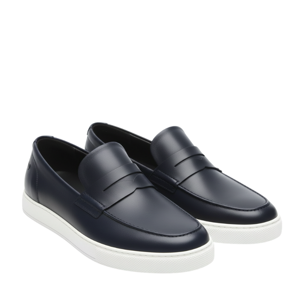 Monarch Flow Contrast Sole Penny Loafers