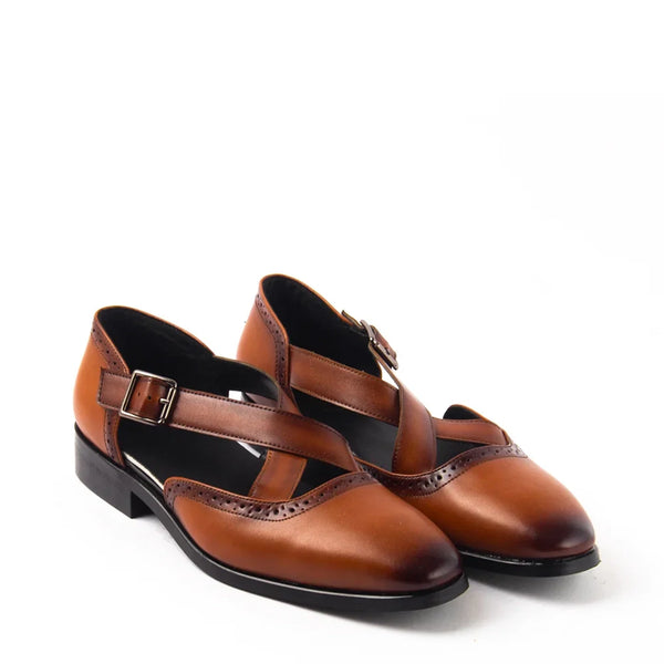 Tan Classic Peshawari Sandals
