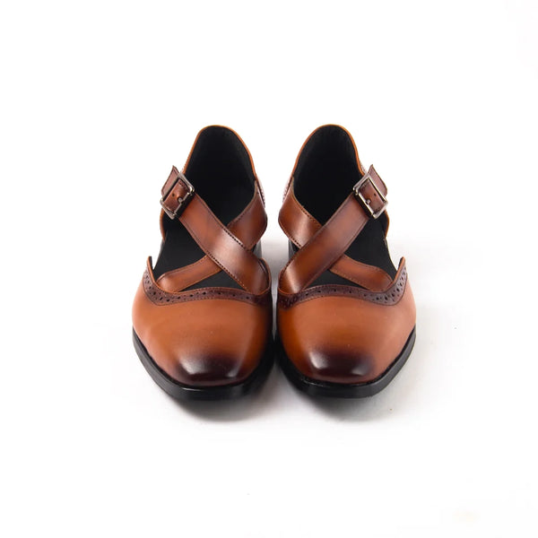 Tan Classic Peshawari Sandals