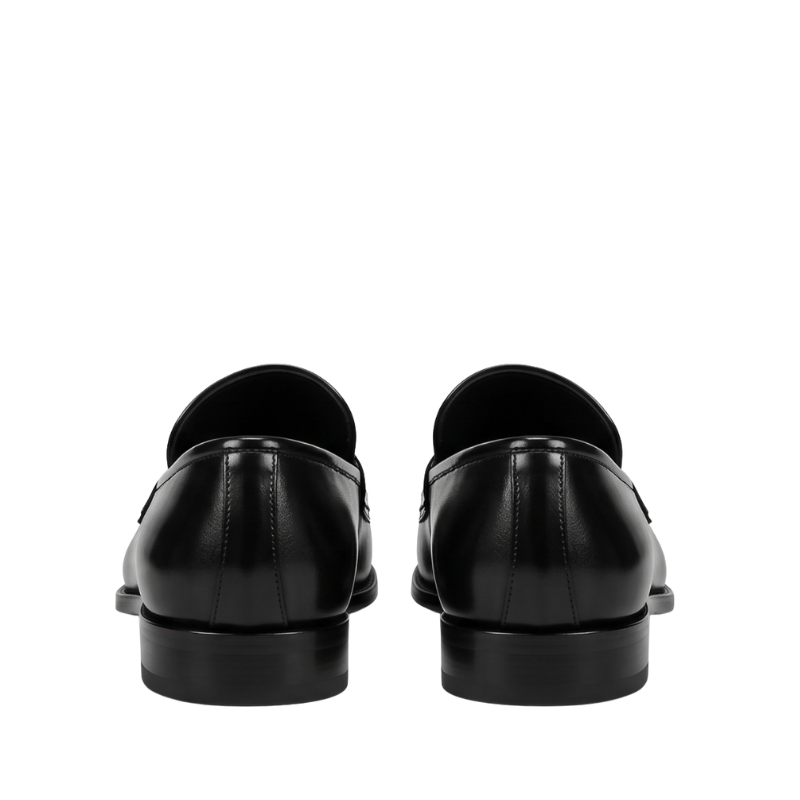 Montero Textured Strap Classic Penny Loafers