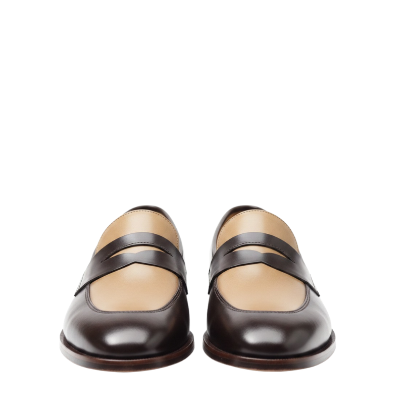 Mystic Dual Tone Italian Luxe Leather Loafer