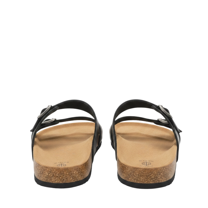 Naptide Cross Buckle Strap Thong Sandal
