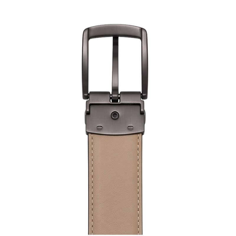 Obsidian Monarch Leather Belt