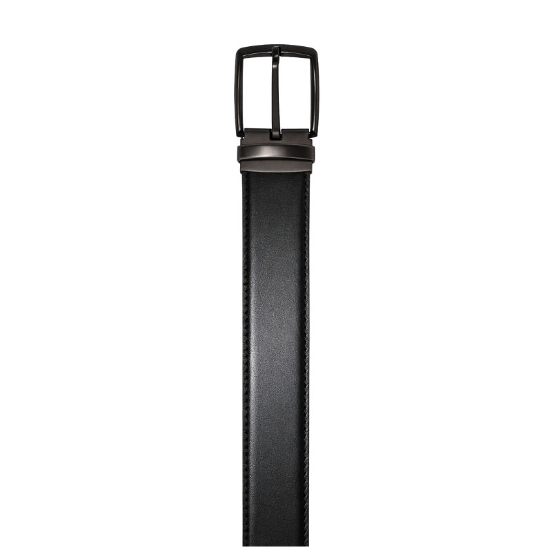 Obsidian Monarch Leather Belt