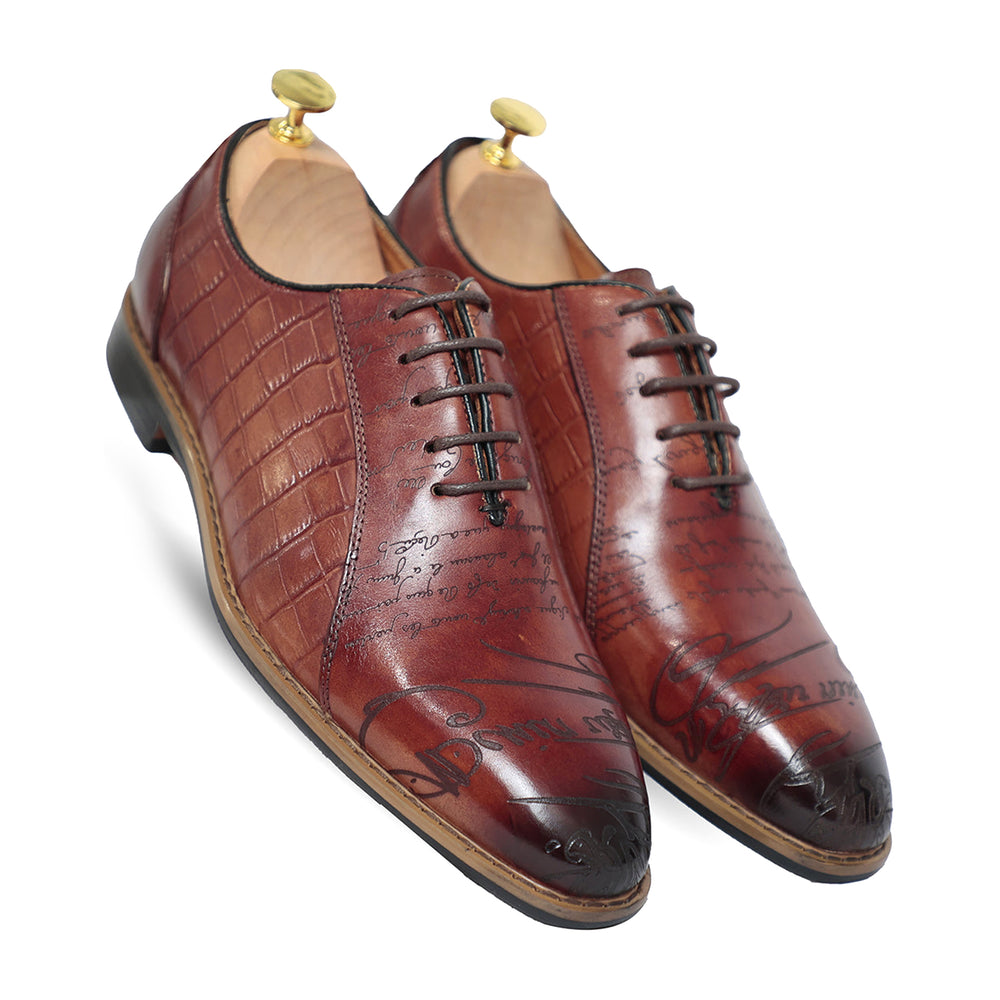 Olga Laceup Shoes