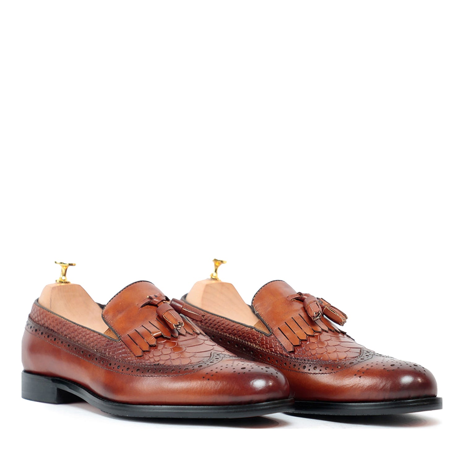 Palermo Brown Loafer Shoes