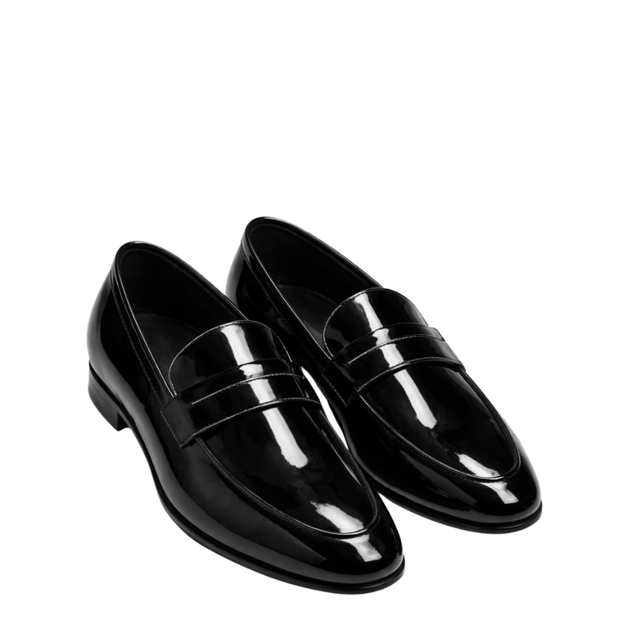 Patent Shiny Leather Penny Loafer