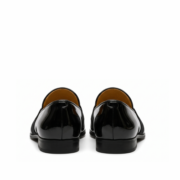 Patent Midnight Jet Leather Loafers