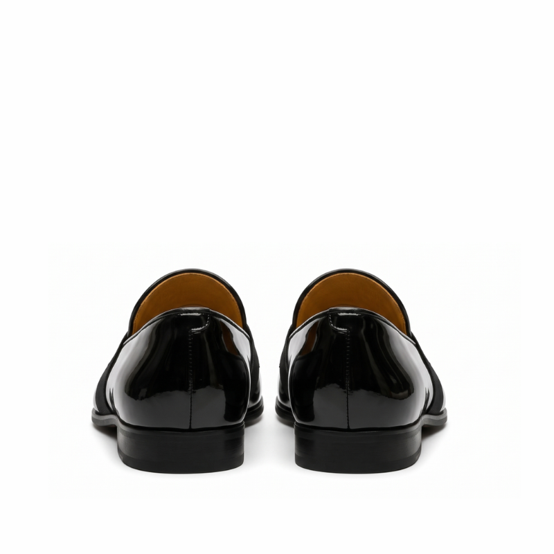Patent Midnight Jet Leather Loafers
