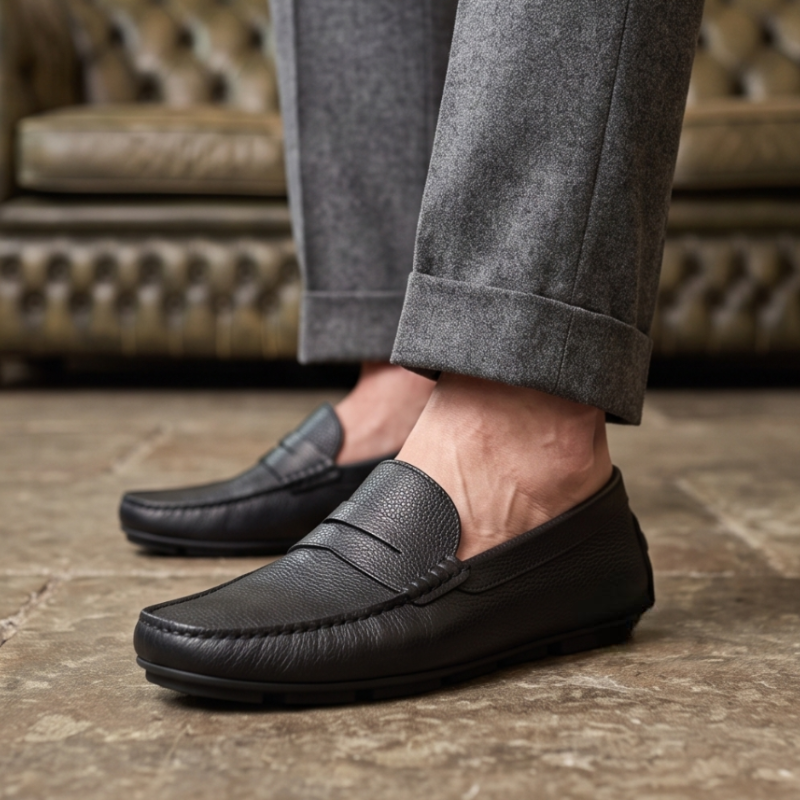 Pebble Penny Driving Loafers