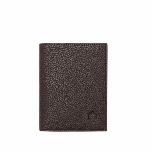 Pebbled Leather Bi-Fold ID Wallet