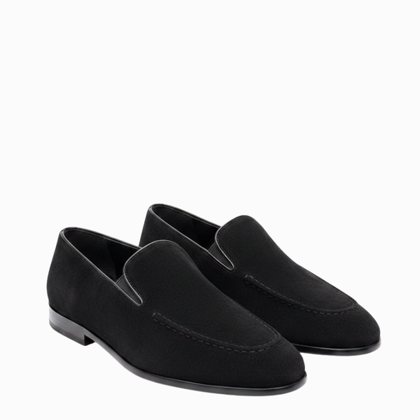 Men's Suede Italian Loafers For Daily Comfort