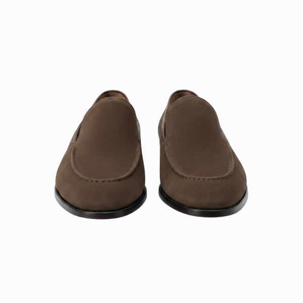 Men's Suede Italian Loafers For Daily Comfort