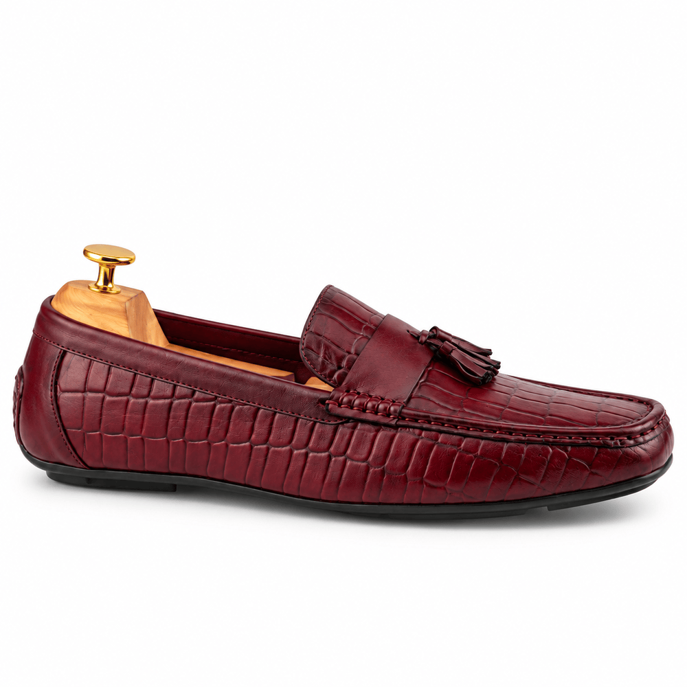 Premium Handmade Solid Leather Tassel Loafer