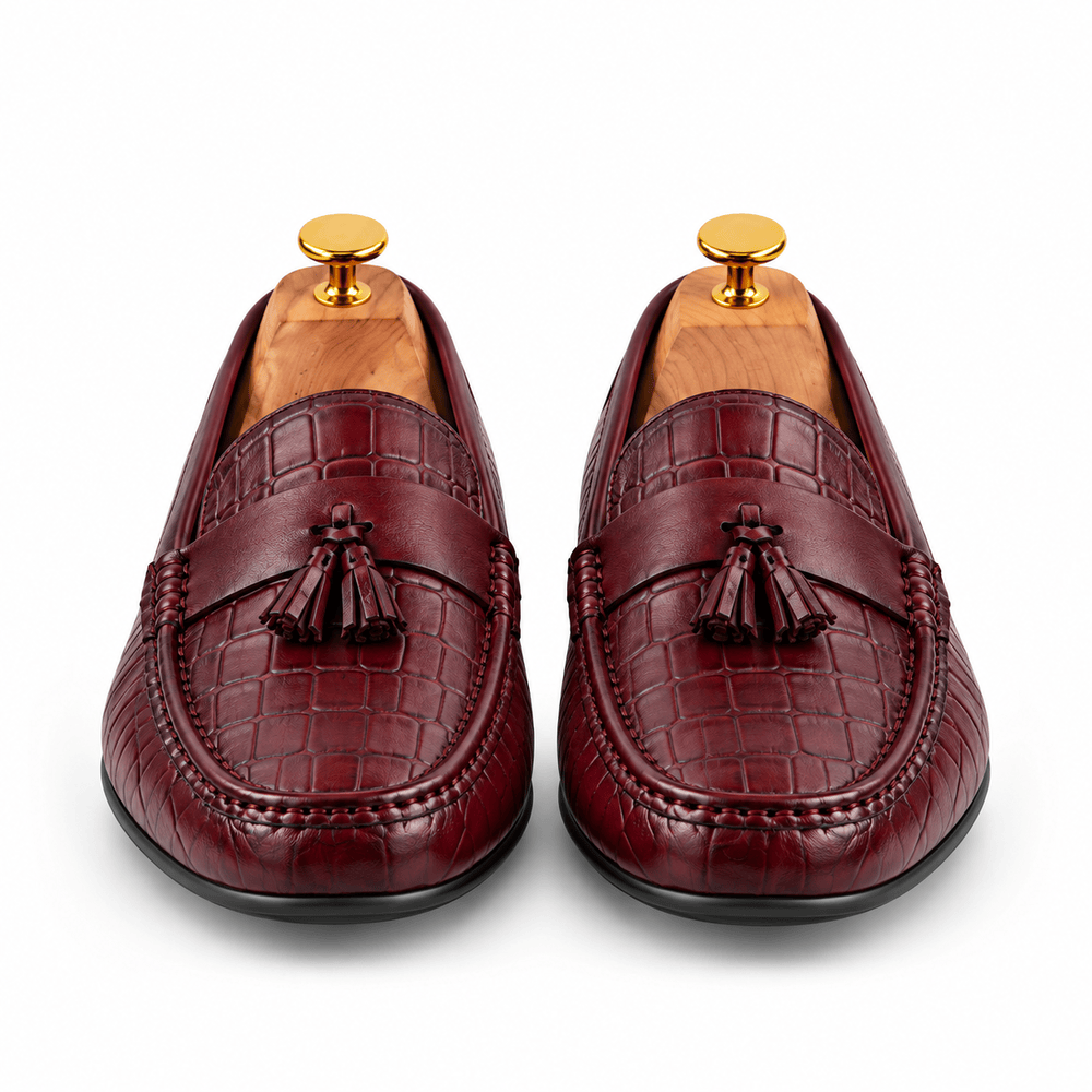 Premium Handmade Solid Leather Tassel Loafer