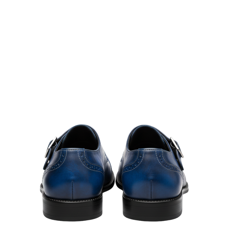 Premium Single Strap Toe Cap Monk Shoes
