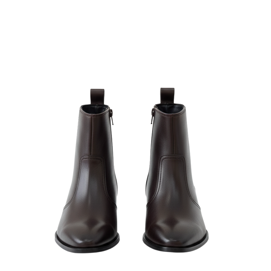 Prime Block Heel Italian Chelsea Boots