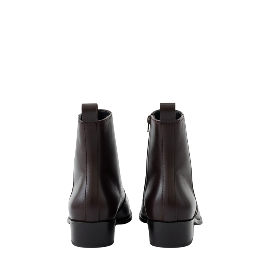 Prime Block Heel Italian Chelsea Boots