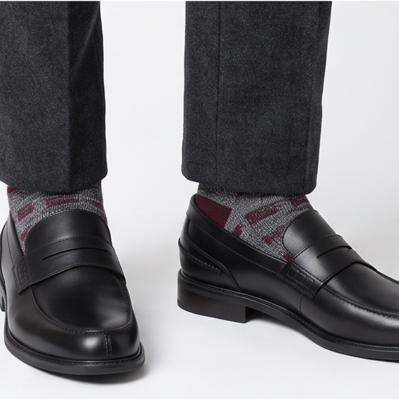 Prime Leather Slip On Loafers