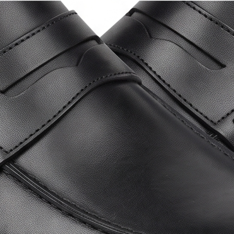 Prime Leather Slip On Loafers