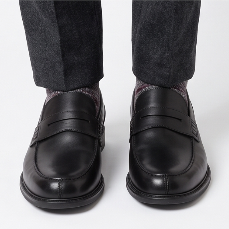 Prime Leather Slip On Loafers