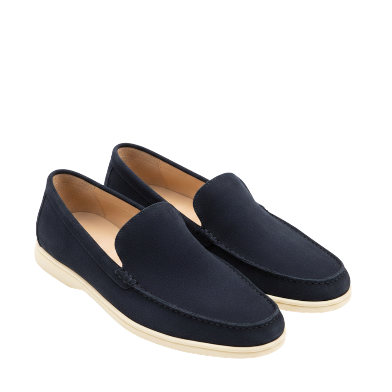Hybrid Suede Italian Edition Comfort Style Loafers
