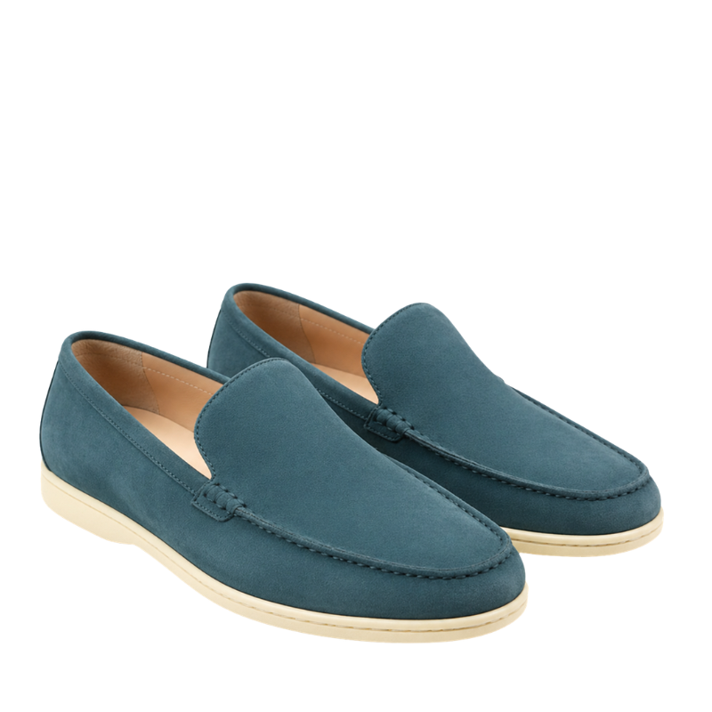 Hybrid Suede Italian Edition Comfort Style Loafers