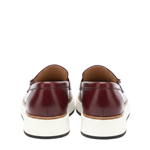 Pure Essence Italian Leather Tassel Loafers