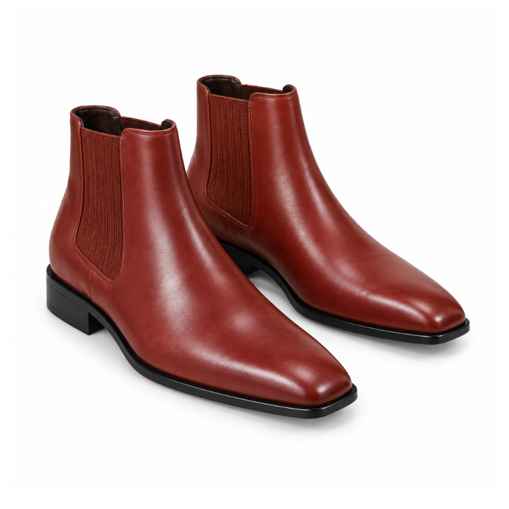 Ravello Square-Toe Chelsea Boots