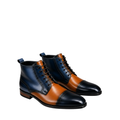 Navy Blue / Tan