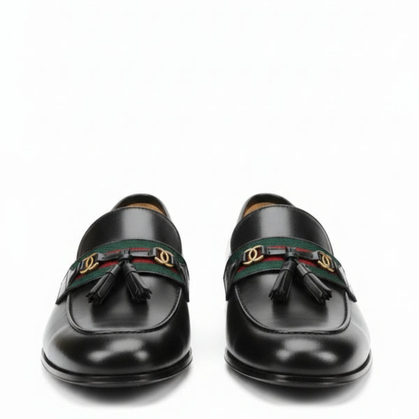 Regal Monaco Web Tassel Leather Loafers
