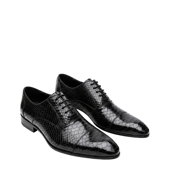 Regal Snakeskin Pattern Dress Oxfords Shoes