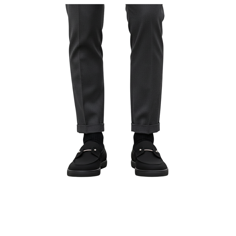 Regal Suede Metal Bit Loafers