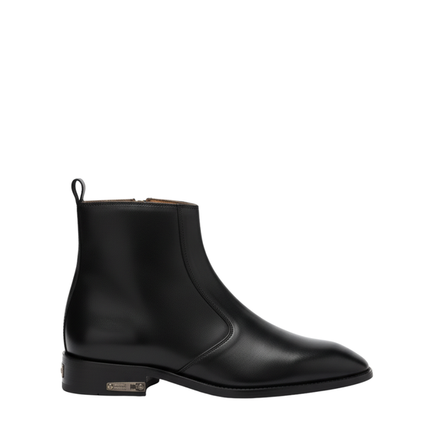 Regalia Metallic Heel Signature Chelsea Boots
