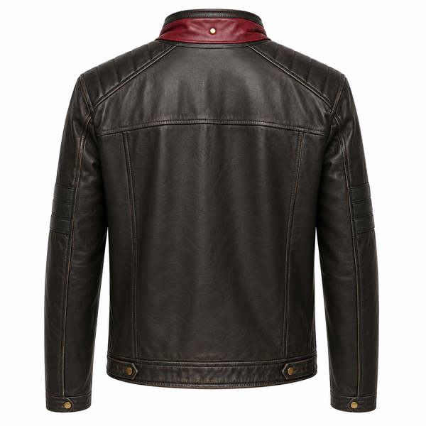 Roadcrest Luxury Leather Racer Jacket
