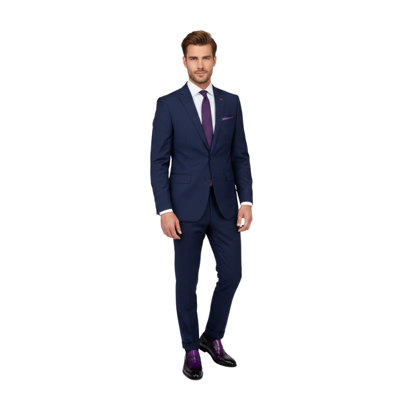Luxury Aubergine Bold Twist Loafer