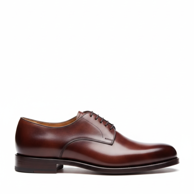 Royal Burnished Italian Oxford Shoes
