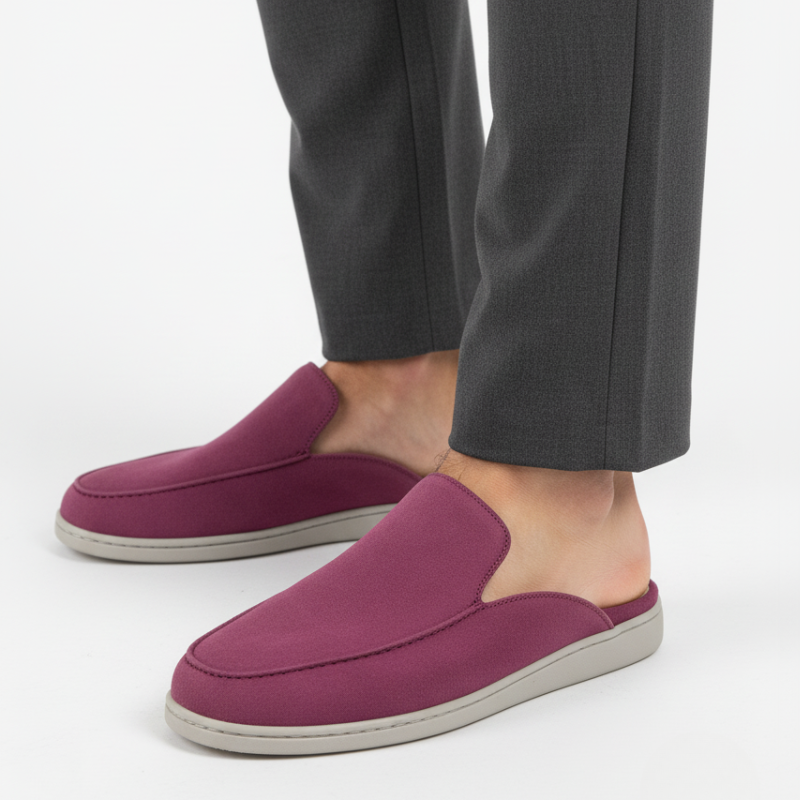 Royal Blush Comfort Slip On Mule