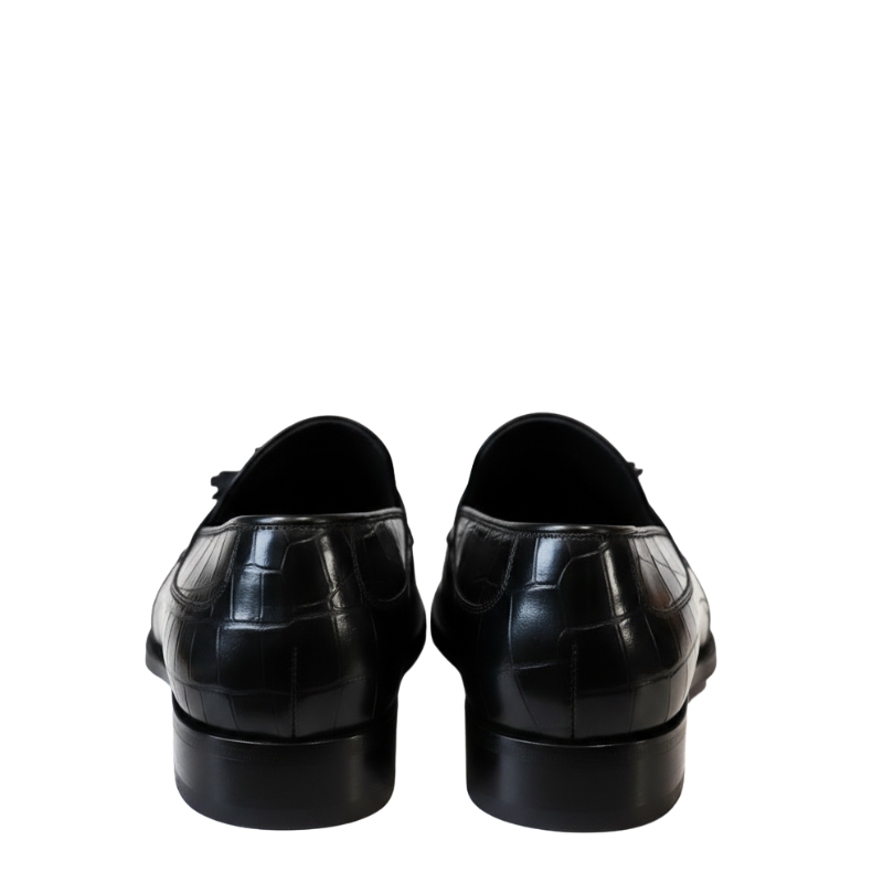 Royal Croc Tassel Signature Loafers