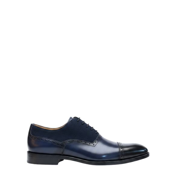 Royal Dual Texture Elegance Oxfords Shoes