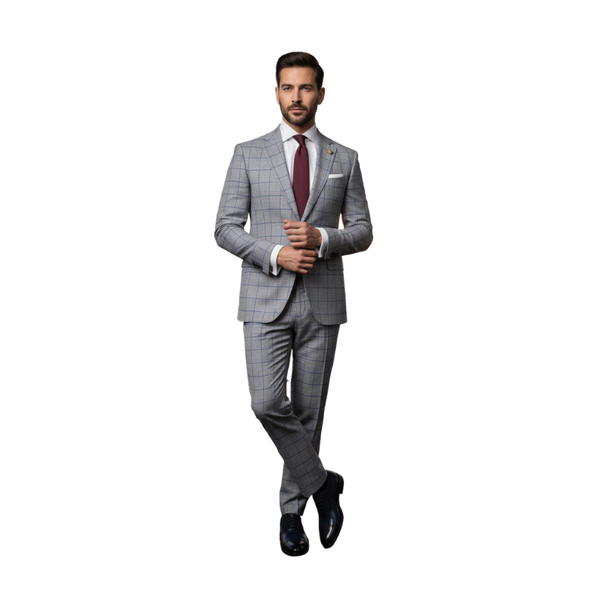 Royal Dual Texture Elegance Oxfords Shoes